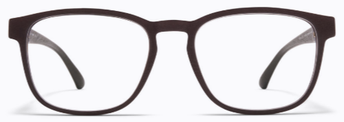 Alexander Daas - Mykita Mylon Anubis Eyeglasses - Ebony Brown - Front View