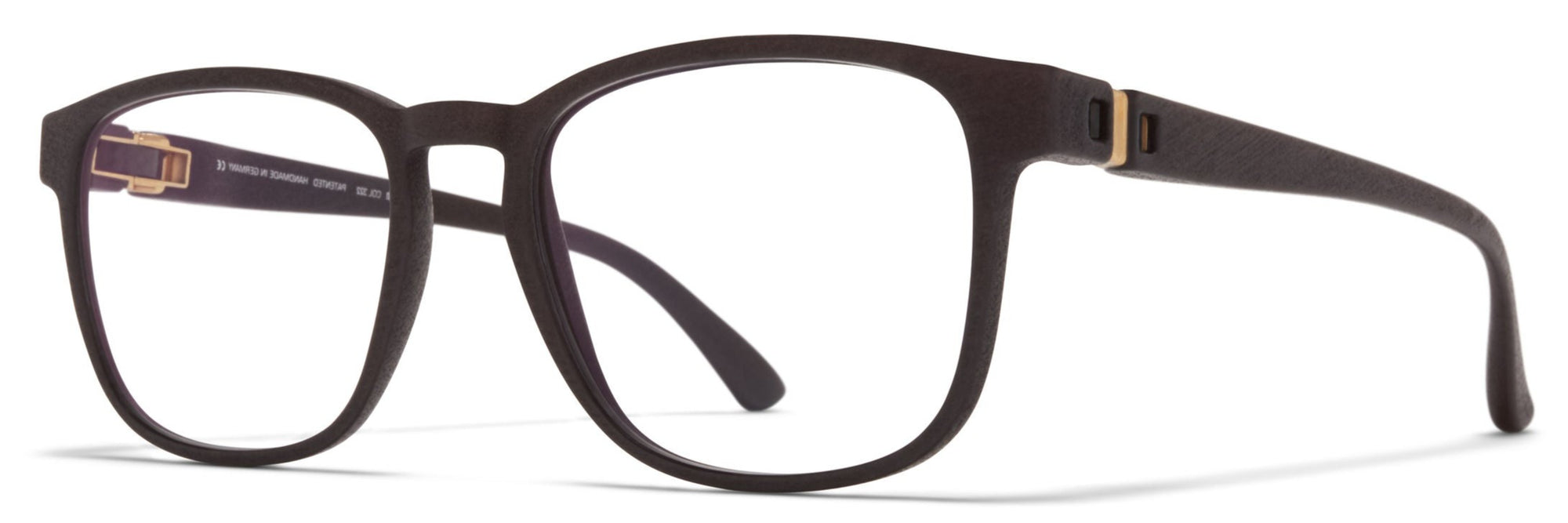 Alexander Daas - Mykita Mylon Anubis Eyeglasses - Ebony Brown - Side View