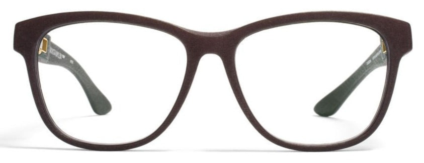 Alexander Daas - Mykita Mylon Dido Eyeglasses - Ebony Brown - Front View