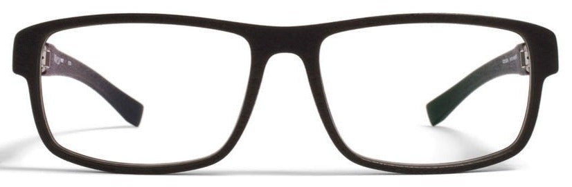 Alexander Daas - Mykita Mylon Hubble Eyeglasses - Pitch Black - Front View