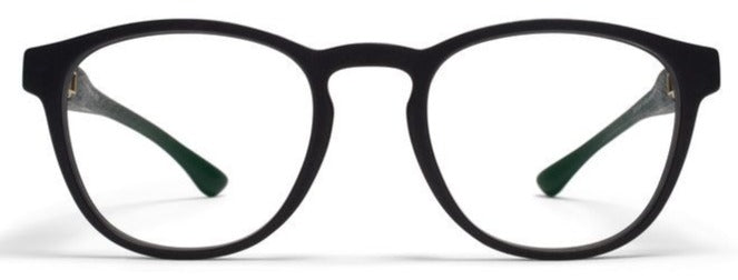 Alexander Daas - Mykita Mylon Poti Eyeglasses - Pitch Black - Front View