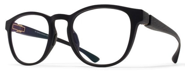 Alexander Daas - Mykita Mylon Poti Eyeglasses - Pitch Black - Side View