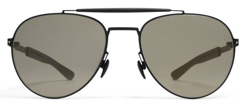 Alexander Daas - Mykita Mylon Sloe Sunglasses - Black Gun Metal Flash - Front View