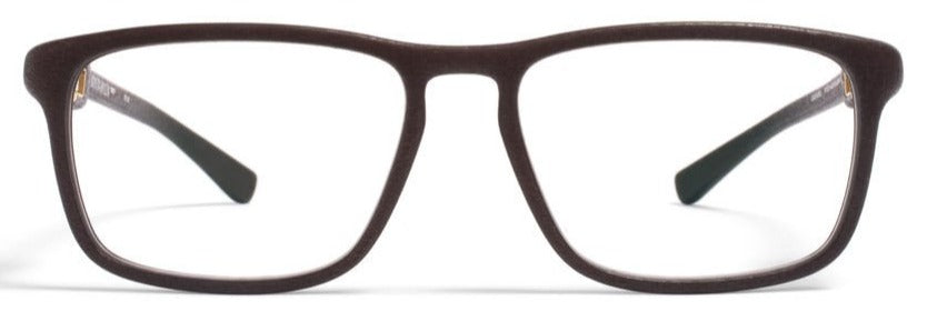 Alexander Daas - Mykita Mylon Ukko Eyeglasses - Ebony Brown - Front View