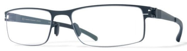 Alexander Daas - Mykita Nigel Eyeglasses - Navy - Side View