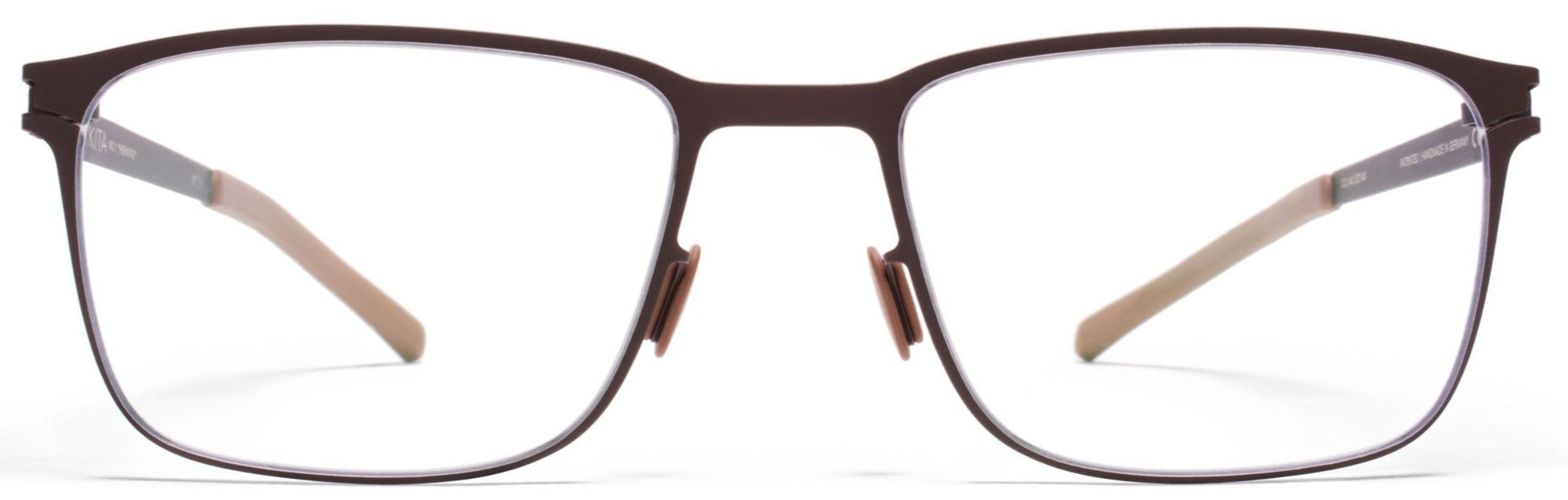 Alexander Daas - Mykita No. 1 Henning Eyeglasses - Dark Brown - Front View