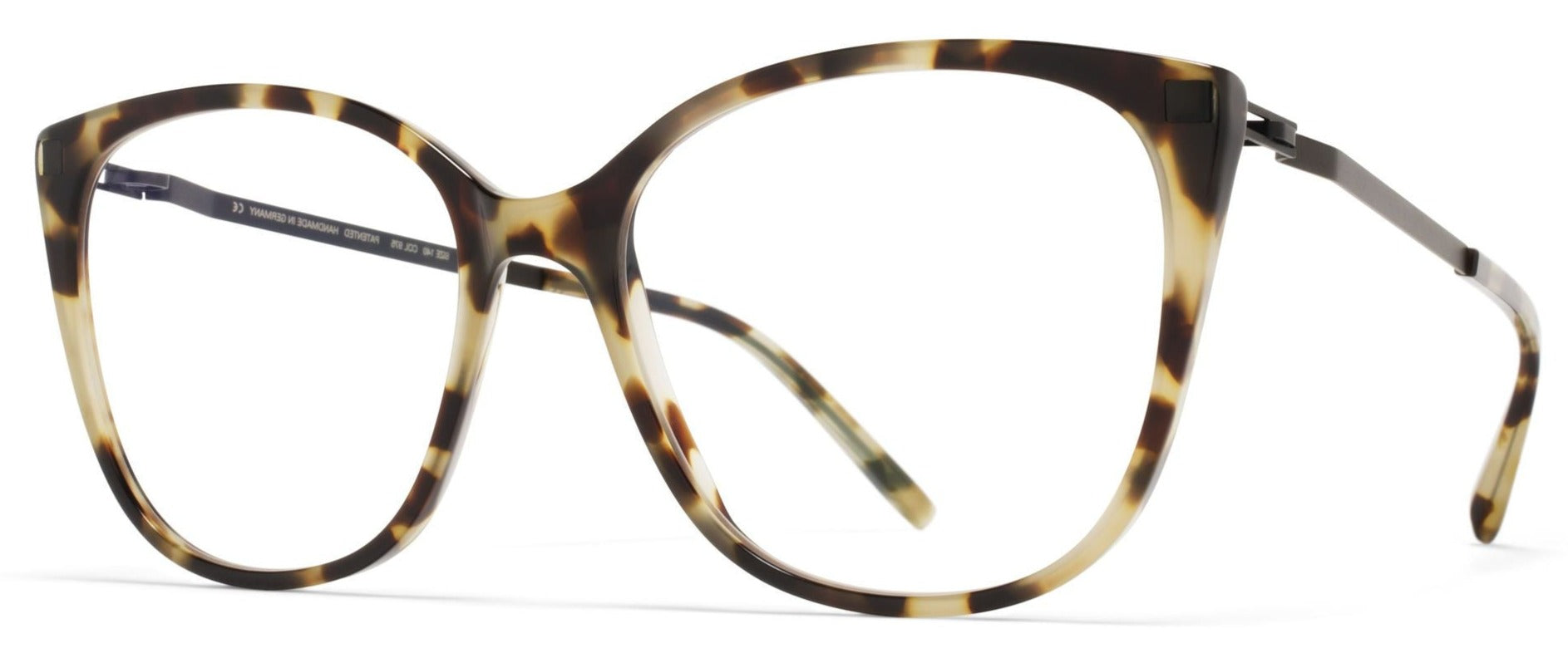 Alexander Daas - Mykita Osha Eyeglasses - Chocolate Chips & Black - Side View