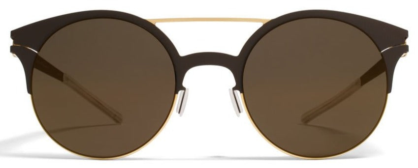 Alexander Daas - Mykita Philomene Sunglasses - Gold Terra - Front View