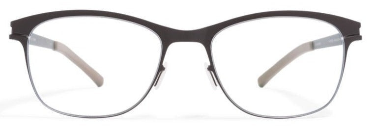 Alexander Daas - Mykita Tania Eyeglasses - Dark Brown - Front View