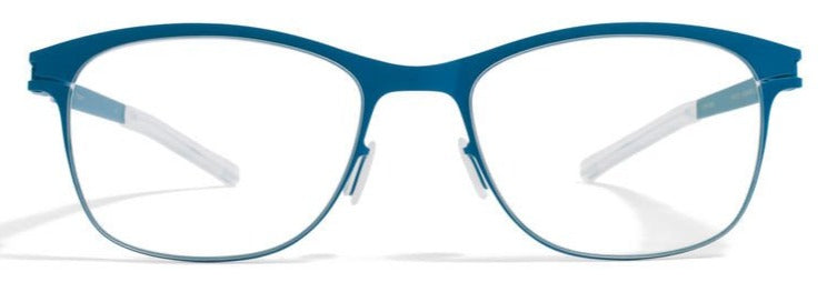 Alexander Daas - Mykita Tania Eyeglasses - Deep Sea Blue - Front View