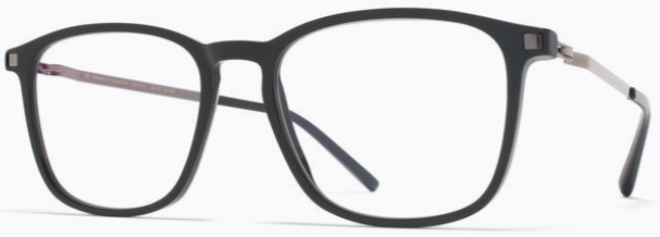 Alexander Daas - Mykita Tuktu Eyeglasses - Stone Grey &amp; Shiny Graphite - Side View