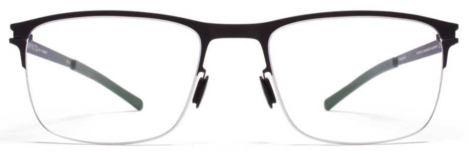 Alexander Daas - Mykita Vincent Eyeglasses - Silver & Black - Front View
