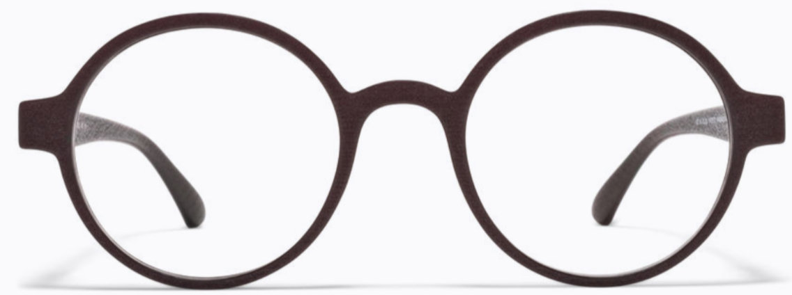 Alexander Daas - Mykita Voo MD22 Eyeglasses - Ebony Brown - Front View