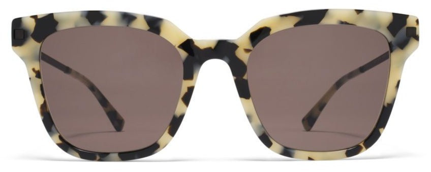 Alexander Daas - Mykita Yuka Sunglasses - Creamy Cookie & Black - Front View