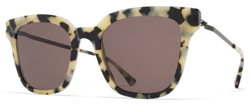 Alexander Daas - Mykita Yuka Sunglasses - Creamy Cookie & Black - Side View