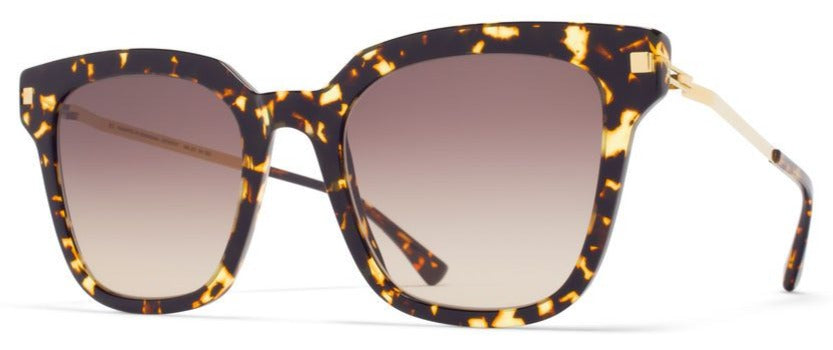 Alexander Daas - Mykita Yuka Sunglasses - Trinidad &amp; Glossy Gold - Side View