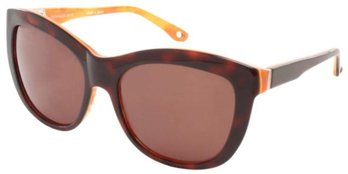 Alexander Daas - Portofino Sunglasses - Tortoise & Mango - Side View