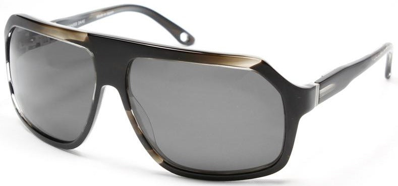 Alexander Daas - Power Sunglasses - Marble Black & Grey - Side View