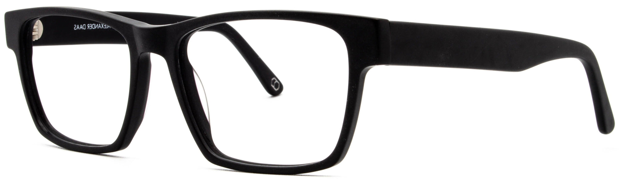Alexander Daas - Remy Eyeglasses - Black - Side View