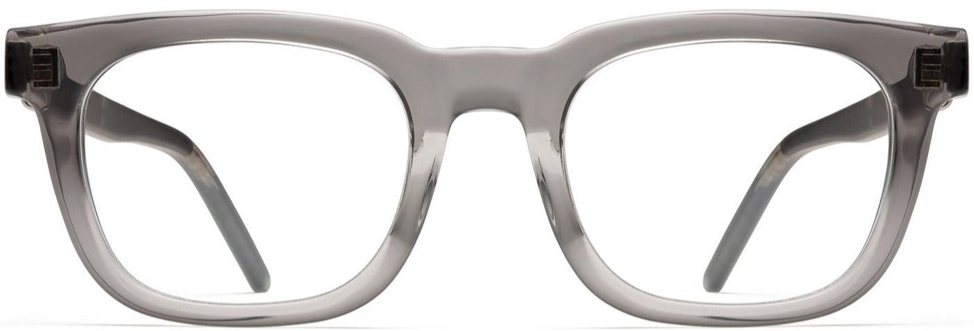 Alexander Daas - Robert Marc 1013 Eyeglasses - Grey Crystal & Black Tortoise - Front View