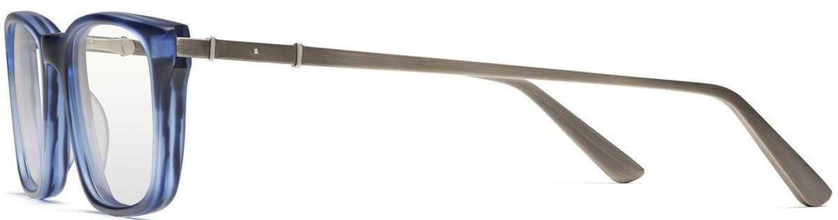 Alexander Daas - Robert Marc 2005 Eyeglasses - Matte Ocean - Side View