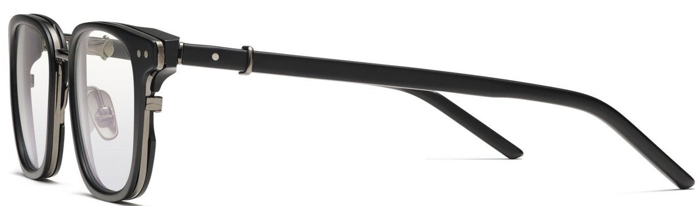 Alexander Daas - Robert Marc 2010 Eyeglasses - Black Satin - Side View