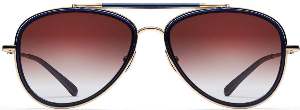 Alexander Daas - Robert Marc 7001 Sunglasses - Rose Gold &amp; Navy - Front View