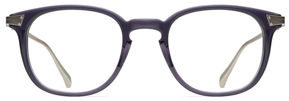Alexander Daas - Robert Marc 885 Eyeglasses - Blue Bay &amp; Antique Silver - Front View