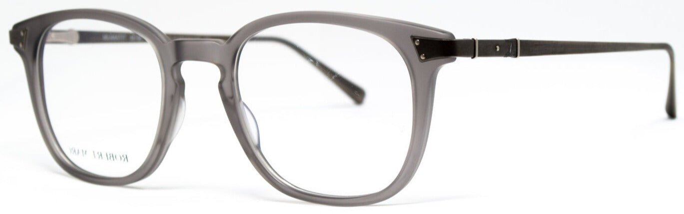 Alexander Daas - Robert Marc 885 Eyeglasses - Graphite & Antique Silver - Side View