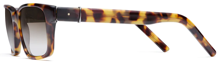 Alexander Daas - Robert Marc NYC 657 Sunglasses - Tokyo Tortoise - Side View