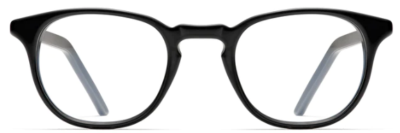 Alexander Daas - Robert Marc NYC 895 Eyeglasses - Black Hinge - Front View