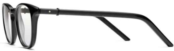 Alexander Daas - Robert Marc NYC 895 Eyeglasses - Black Hinge - Side View