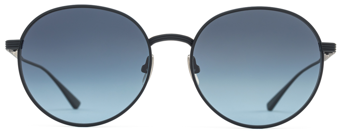 Alexander Daas - SALT Optics A&#39;maree&#39;s Trois Sunglasses - Black Sand &amp; Deep Blue - Front View