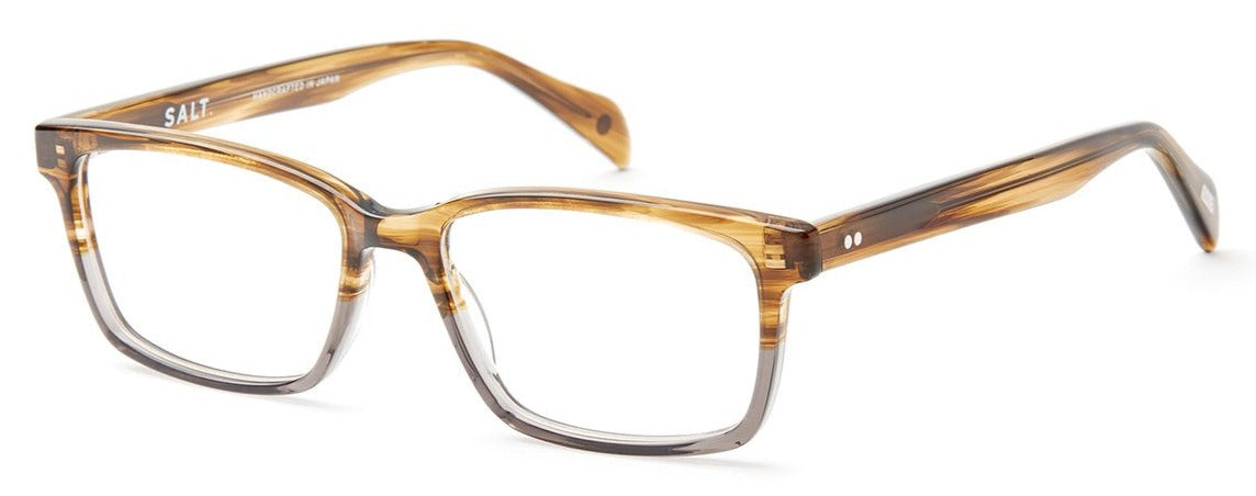 Alexander Daas - SALT Optics Alex Eyeglasses - Heather Tortoise - Side View