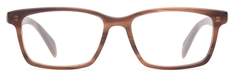 Alexander Daas - SALT Optics Alex Eyeglasses - Matte Cedar - Front View