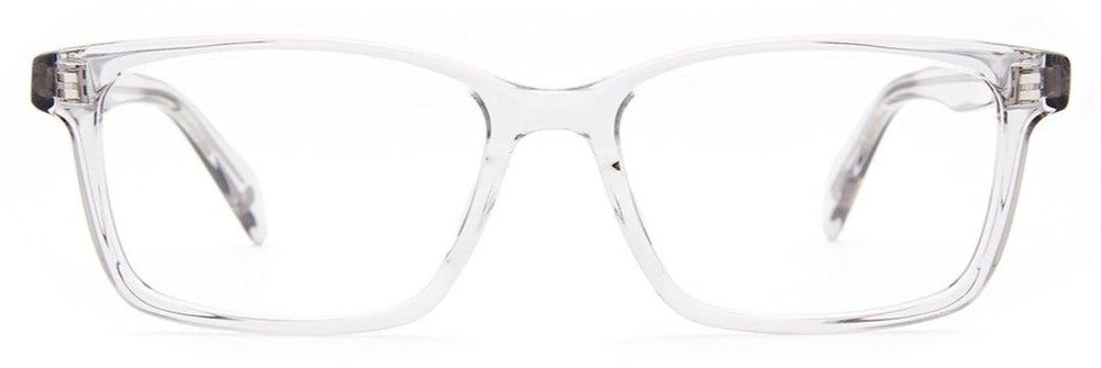 Alexander Daas - Salt Optics Alex Eyeglasses - Smokey Grey - Front View