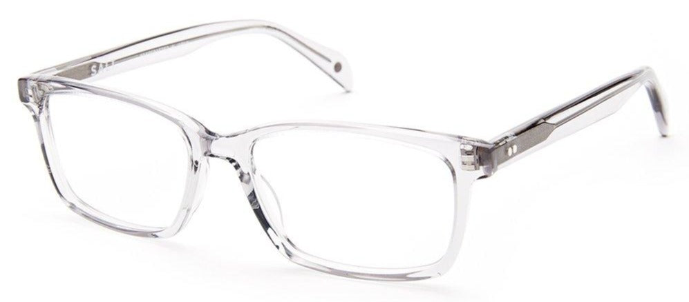 Alexander Daas - SALT Optics Alex Eyeglasses - Smokey Grey - Side View