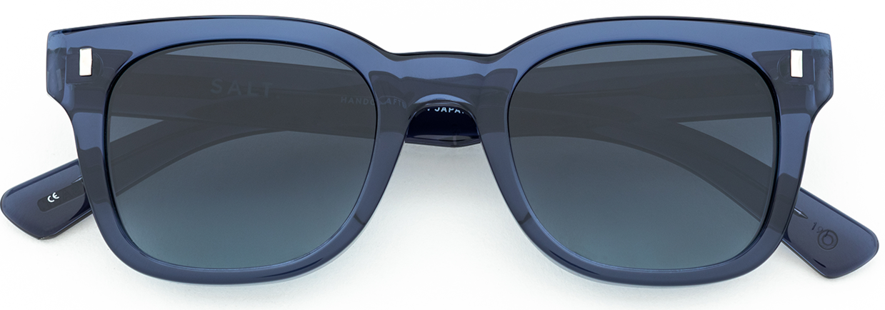 Alexander Daas - SALT Optics A'maree's Un Sunglasses - Indigo Blue - Front View
