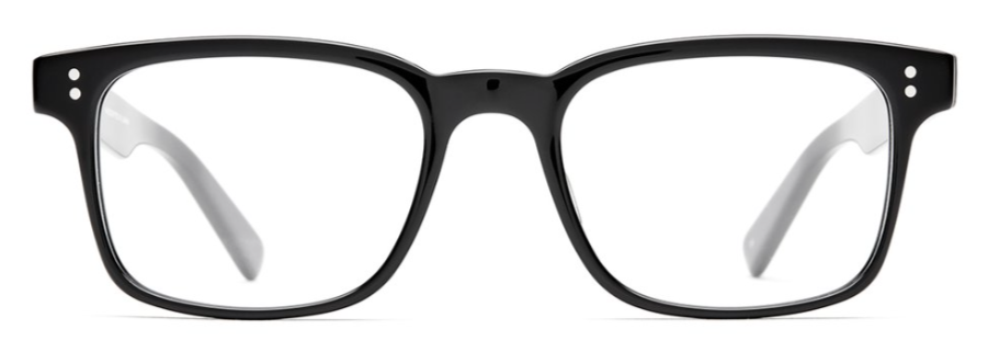 Alexander Daas - SALT Optics Artie Eyeglasses - Black - Front View
