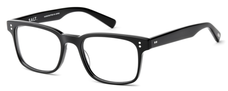 Alexander Daas - SALT Optics Artie Eyeglasses - Black - Side View