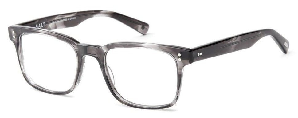 Alexander Daas - SALT Optics Artie Eyeglasses - Cold Grey - Side View