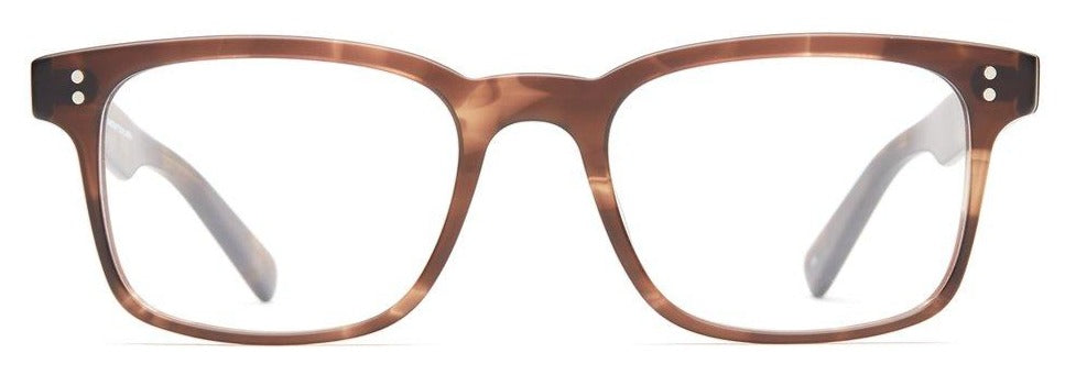 Alexander Daas - SALT Optics Artie Eyeglasses - Matte Mauve Mist - Front View