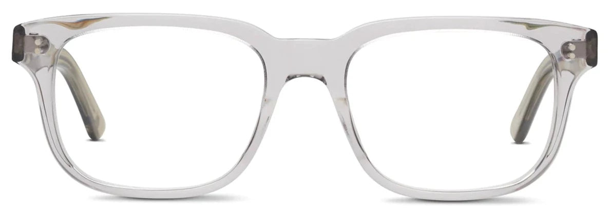 Alexander Daas - SALT Optics Campbell Eyeglasses - Smoke Grey - Front View