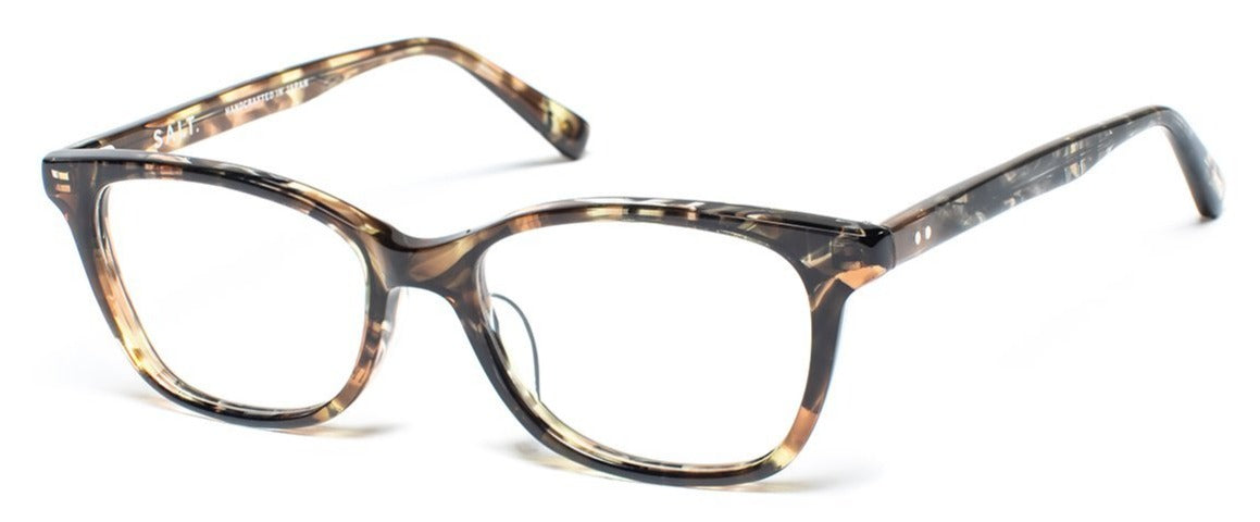 Alexander Daas - SALT Optics Cookie Eyeglasses - Autumn Tortoise - Side View