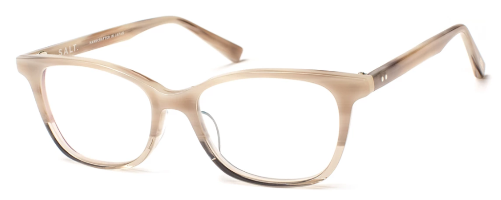 Alexander Daas - SALT Optics Cookie Eyeglasses - Fossil Grey - Side View