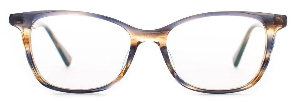 Alexander Daas - SALT Optics Cookie Eyeglasses - Tortoise Grey - Front View