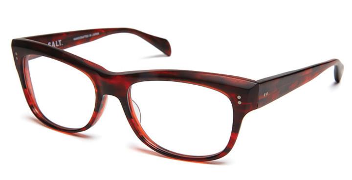 Alexander Daas - SALT Optics Dasha Eyeglasses - Matte Red - Side View