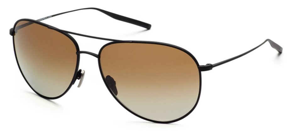 Alexander Daas - SALT Optics Francisco Sunglasses - Black Sand &amp; Ash Brown - Side View