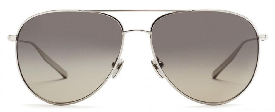 Alexander Daas - SALT Optics Francisco Sunglasses - Traditional Silver - Front View