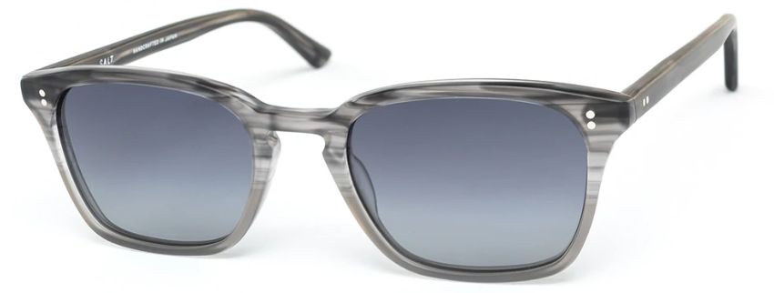 Alexander Daas - SALT Optics Fuller Sunglasses - Matte Asphalt Grey - Side View